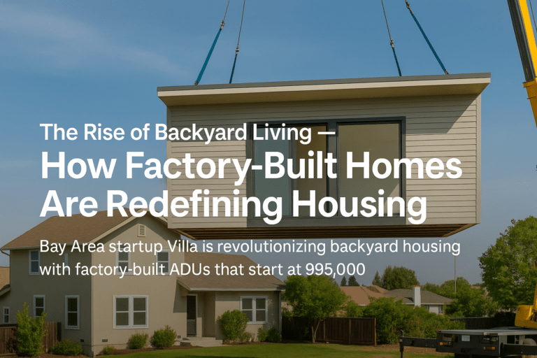 Modern Backyard Homes: Built in Factories, Installed in Weeks